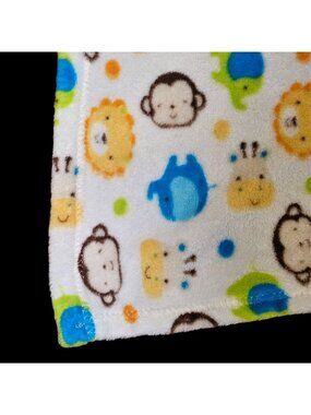Cutie Pie Baby‎ Blanket Monkey Lion Giraffe Elephant Plush Security Lovey 2014